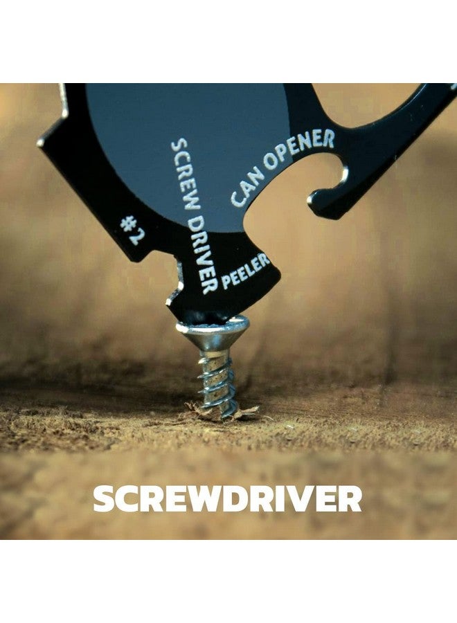 Prostuff.in Wallet Ninja 18 in 1 Multi-purpose Credit Card Size Pocket Tool, Black color, 1 Pcs - Image 3