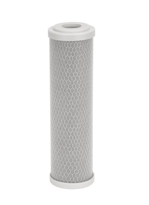 Geepas Carbon Block (CTO) Water Filter Cartridge - Premium Filtration for Removing Chlorine, Impurities, and Unwanted Tastes and Odors, Ensuring High-Quality and Refreshing Drinking Water in Your Home