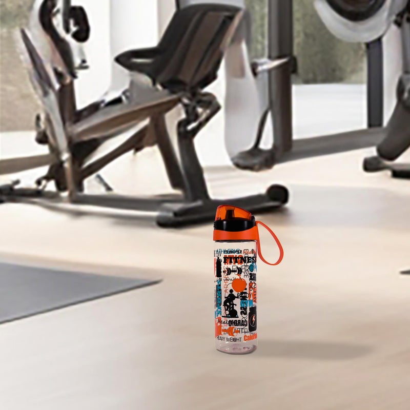 Herevin Water Bottle in Special Polybag - 750 ml Capacity, Multicolor, Leak-Proof, BPA-Free, Made in Turkey (School, Gym, Sports, Outdoors), Orange - Image 5