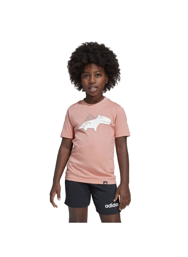 adidas little kids adiraptor unisex graphic t-shirt