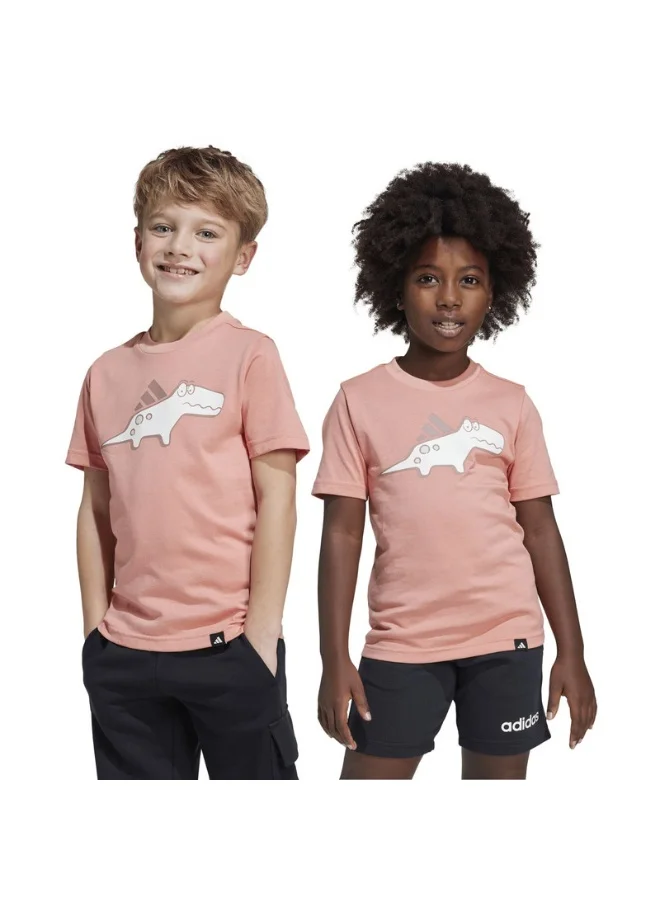 adidas little kids adiraptor unisex graphic t-shirt