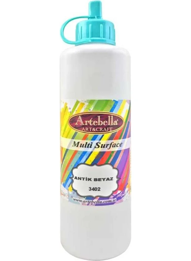 Artebella 3402500 Multi Surface Paint 500 cc Antique White