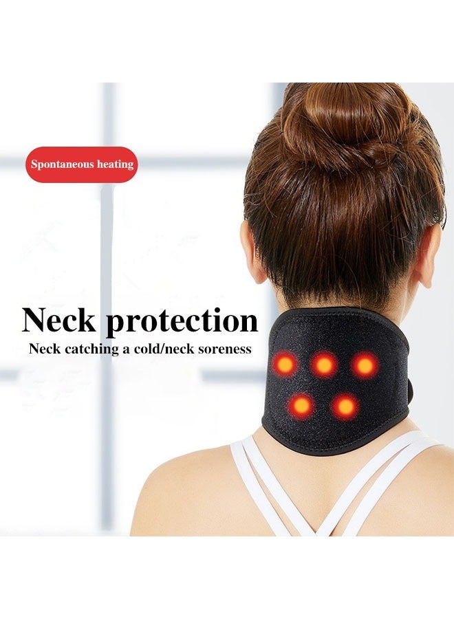 Realfrog Cordless neck heating pad, neck massage to relieve pressure, suitable for neck, arm, and leg areas, self heating portable heating pad, gift for her or him  - Image 1