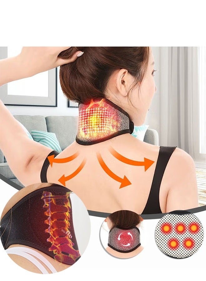 Realfrog Cordless neck heating pad, neck massage to relieve pressure, suitable for neck, arm, and leg areas, self heating portable heating pad, gift for her or him  - Image 5