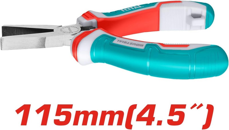 توتال كماشة مسطحة صغيرة – أداة دقيقة لصنع المجوهرات، الحرف اليدوية، والإصلاحات الصغيرة - Image 2