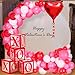 Chitidr 115 Pcs Valentines Day Balloon Arch Valentines Day Decor XOXO Balloon Arch Boxes Pink Red XOXO Heart Garland Kit for Wedding Engagement Party Photo Props Romantic Decorations - Image 4