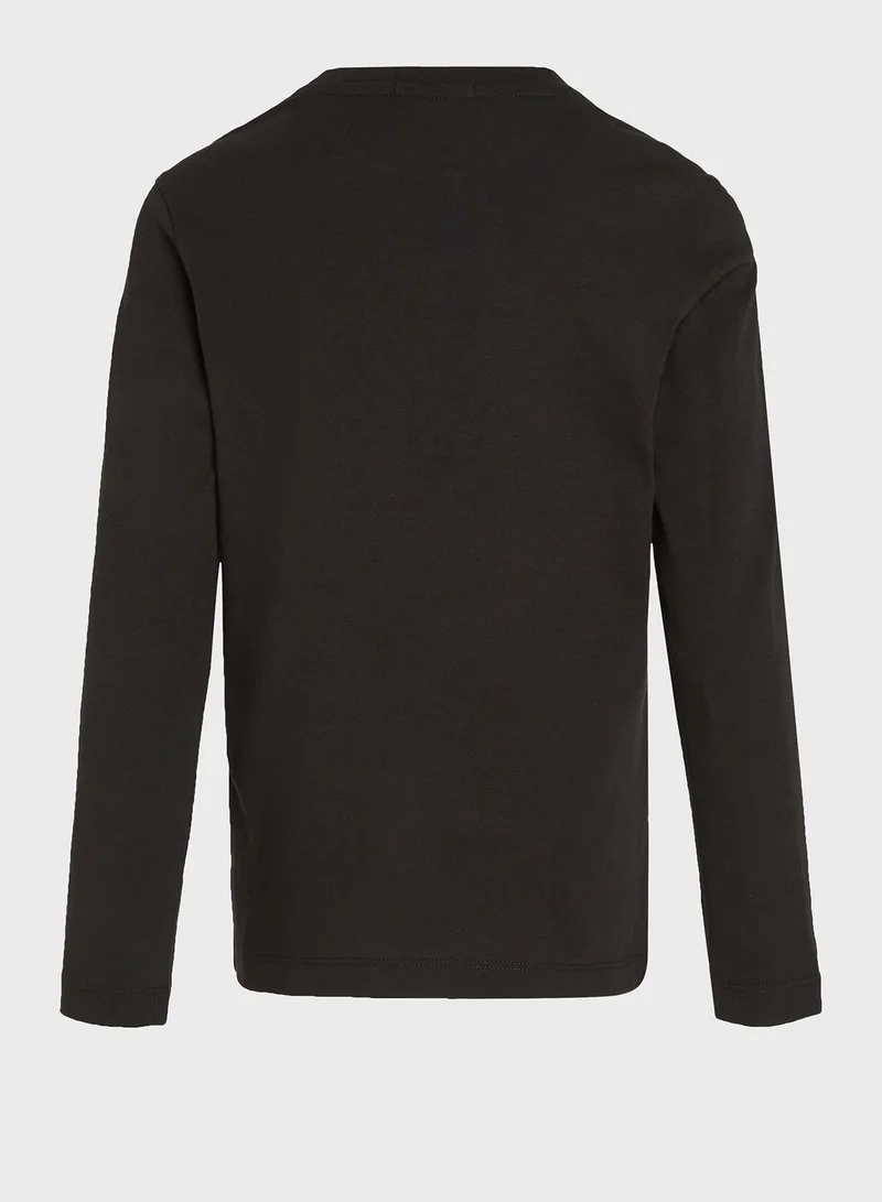 Calvin Klein Jeans Kids Tape Jersey T-Shirt