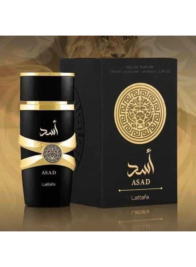 لطافة عطر اسد من لطافة للرجال ايو دي بارفان - 100 مل - Image 1