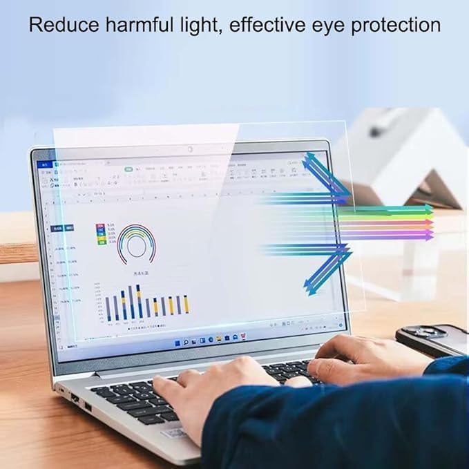 غطاء لوحة مفاتيح وزجاج مقسى متوافق لجهاز ASUS ZenBook 14 OLED 2025 UX3405C - Image 4
