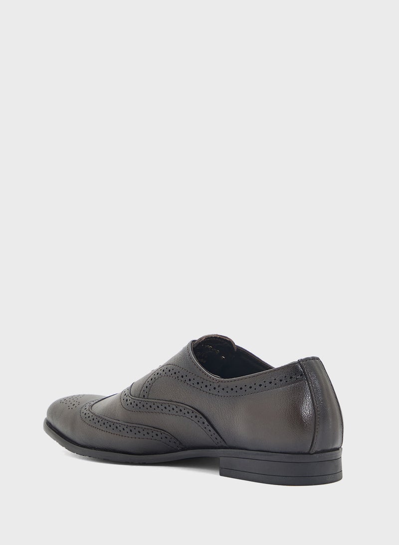Robert Wood Genuine Leather Formal Lace Ups  - Image 2