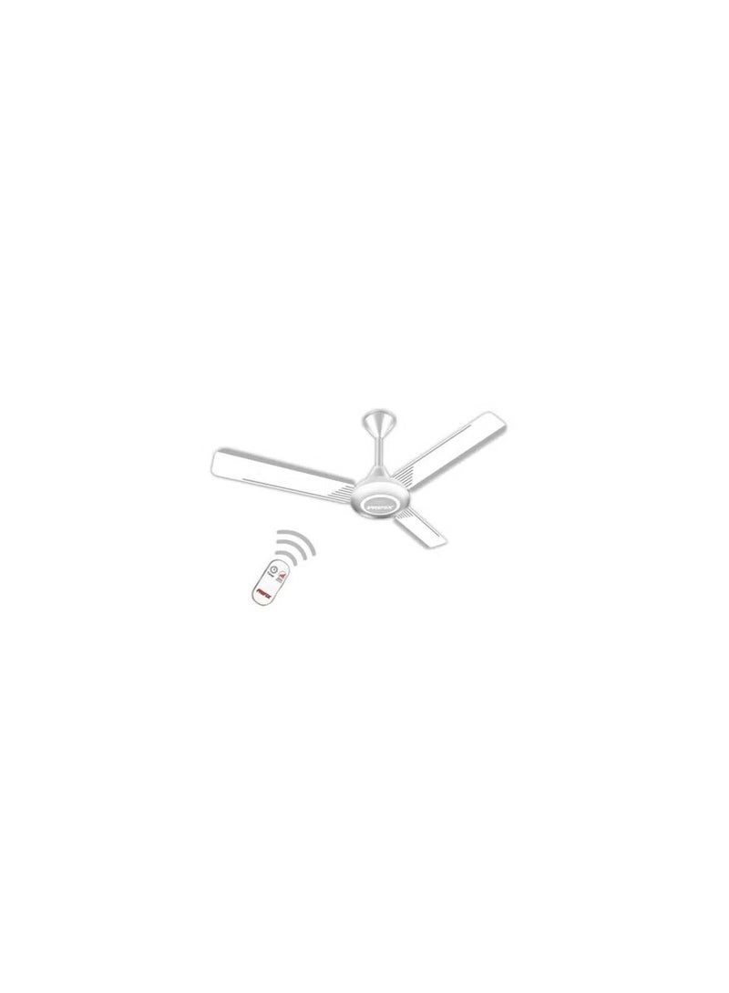 Prifix ceiling fan white with remote CFSW-561