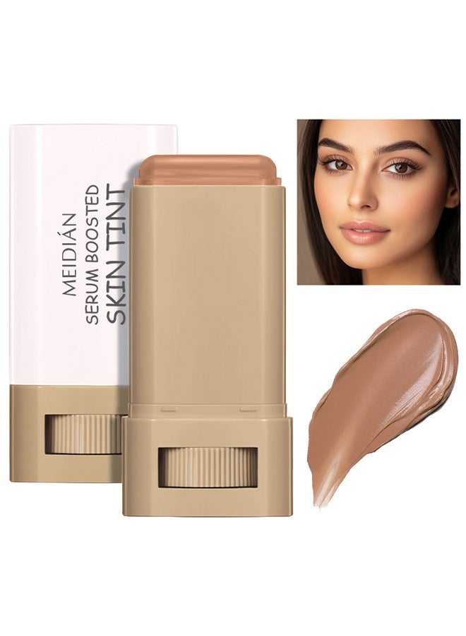 Meidián Skin Tint Beauty Balm，3-in-1combining Foundation Stick Beauty Balm Serum Boosted Skin Tint,Natural Finish Makeup,Buildable Medium-to-Full Coverage #06 - Image 1