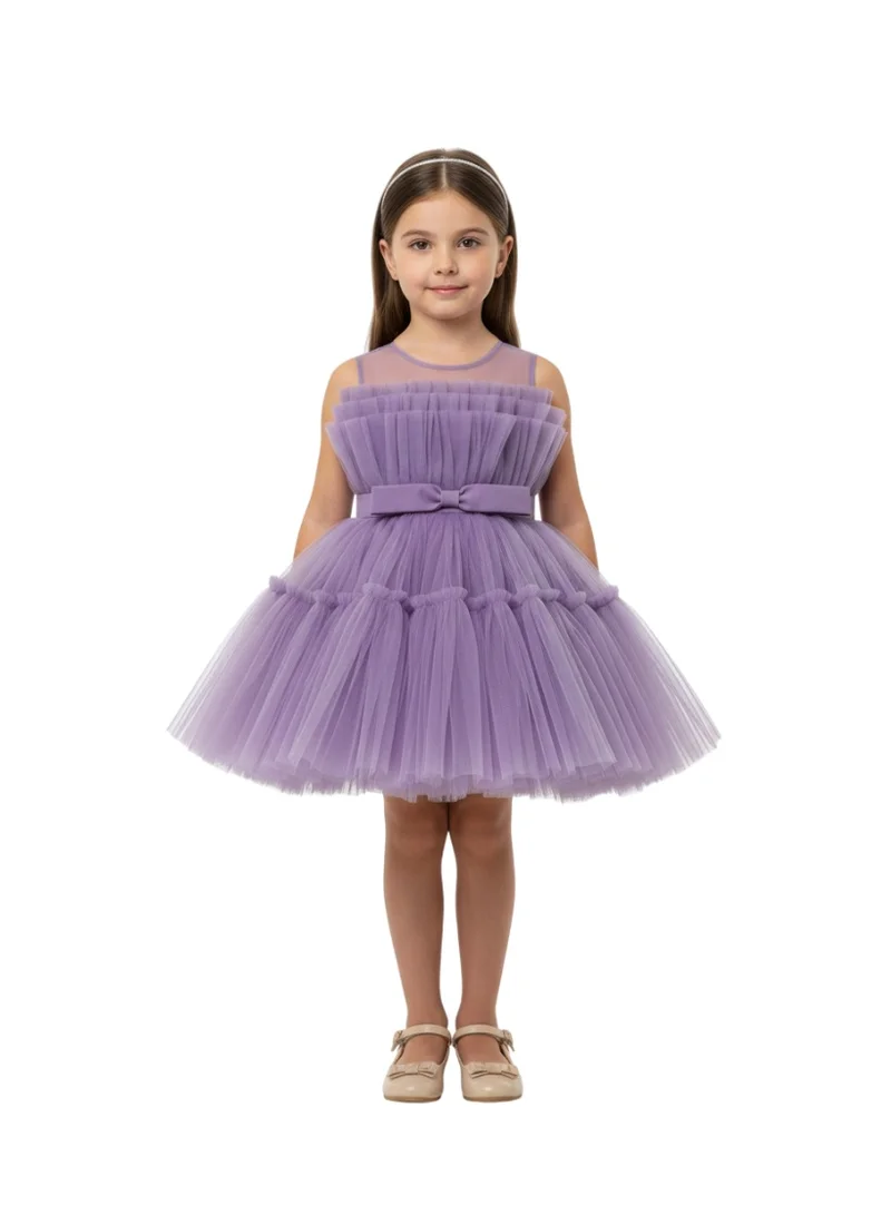 D'Daniela Lavender Tulle Dress