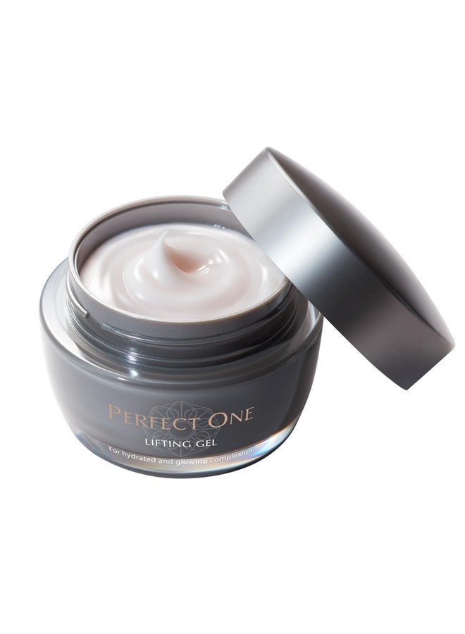 بيرفيكت ون جل رفع مرطب الوجه الياباني للعناية بالبشرة مع الكولاجين وحمض الهيالورونيك يحل محل مرطب المصل وكريم العين التمهيدي وقناع الوجه للنساء والرجال 1.76 أونصة - Image 1