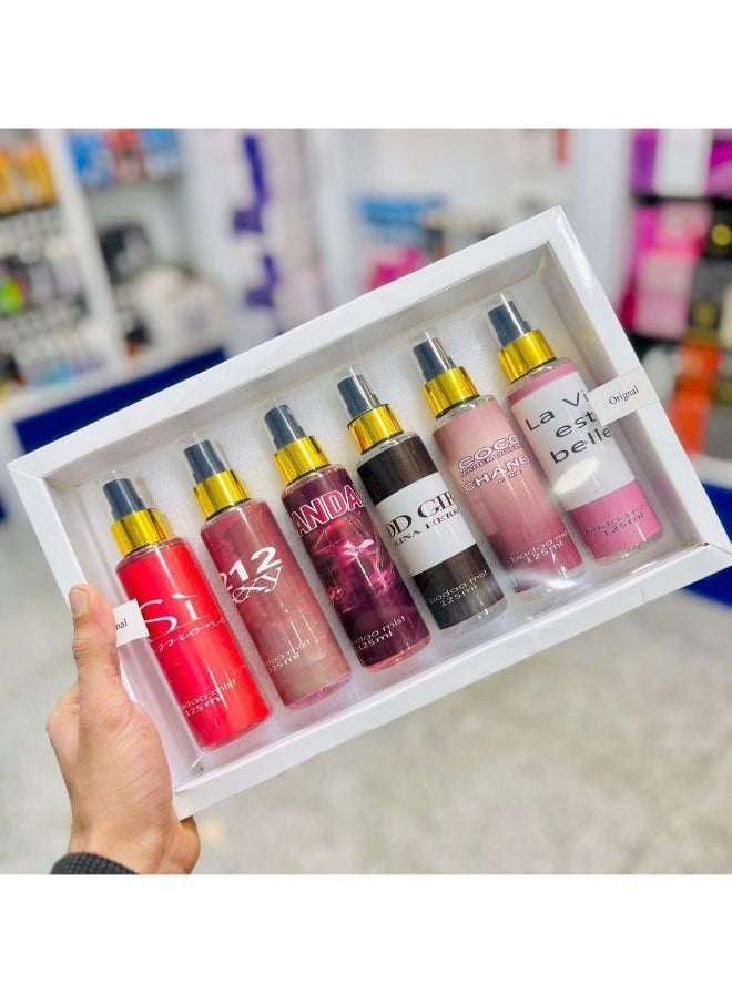 Faces - Body Splash - Perfuming Body and Sensitive Places- 6 Different Scents - Image 1