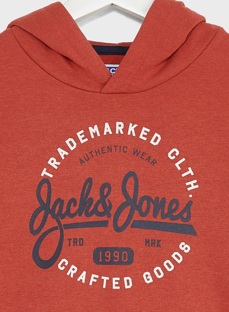 Jack & Jones Junior Kids Logo Hoodie