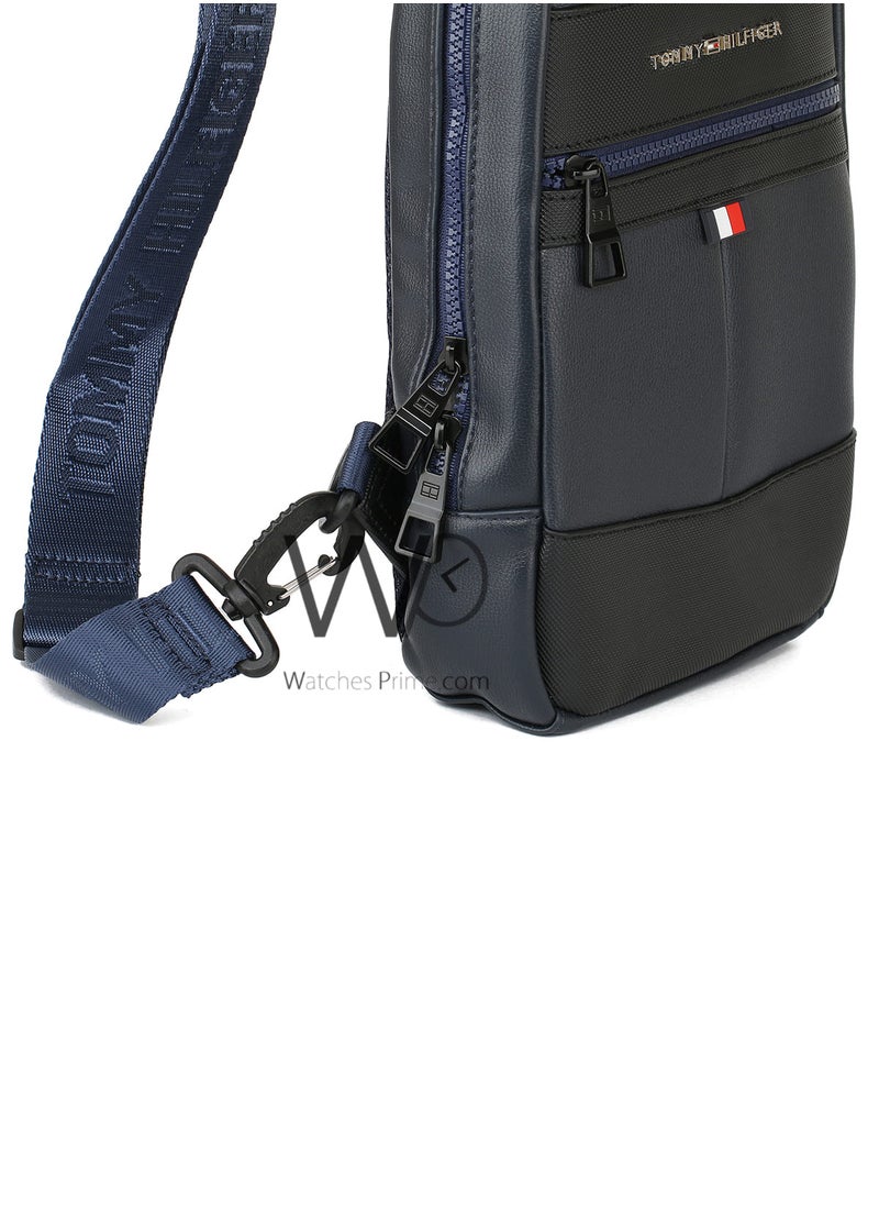 Tommy Hilfiger Crossbody Leather Sling Bag For Men