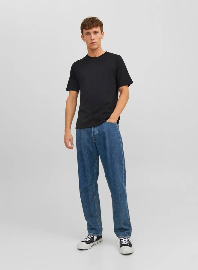 JACK & JONES Pack of 3 - Classic Plain T-Shirt
