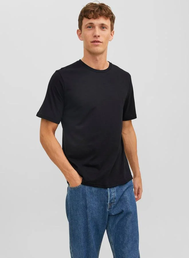 JACK & JONES Pack of 3 - Classic Plain T-Shirt
