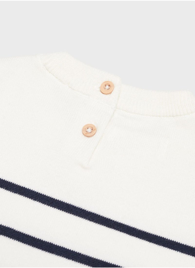 MANGO - Kids Striped Sweater - Image 1