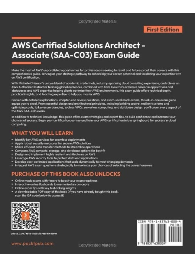 AWS Certified Solutions Architect - Associate (SAA-C03) Exam Guide: Aligned with the latest AWS SAA-C03 exam objectives to help you pass the exam on your first attempt  - Image 2