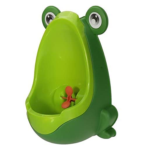 HaRvic Frog Children Kids Urinal Potty Removable Toilet Trainer Bathroom Baby Toilet Training Kids Potty Pee Trainer Urine for Boys with Funny Aiming Target (Multicolor) - Image 5