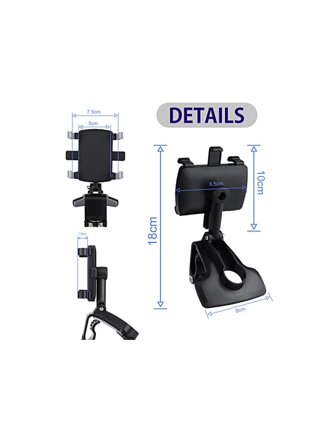 PROMASS Non-Slip Car Phone Clip Holder Dashboard Cellphone Mount HUD Mobile Phone Holder for Car Compatible for iPhone 13 12 11 Pro Max XS XR SE X 8 7 6 Plus 6S,Samsung Galaxy S20 S10 S9 S8 Plus Note  - Image 3