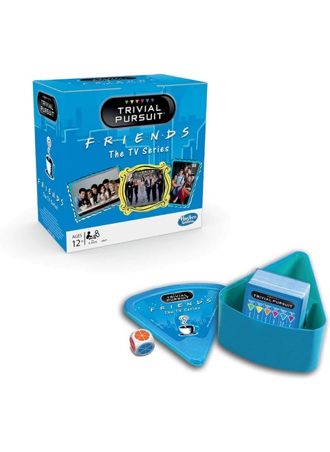 Trivial Pursuit: Friends The TV Series Edition Trivia Party Game; 600 Trivia Questions for Tweens and Teens Ages 12 and Up