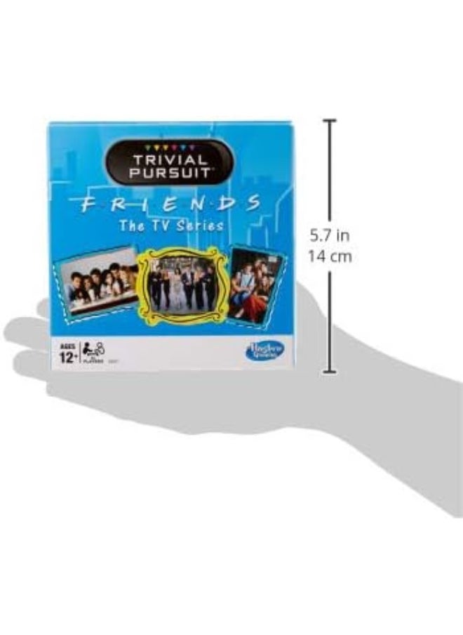 HASBRO - GAMING - Trivial Pursuit: Friends The TV Series Edition Trivia Party Game; 600 Trivia Questions for Tweens and Teens Ages 12 and Up - Image 1