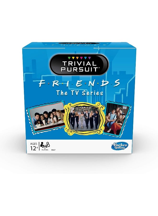 HASBRO - GAMING - Trivial Pursuit: Friends The TV Series Edition Trivia Party Game; 600 Trivia Questions for Tweens and Teens Ages 12 and Up - Image 1