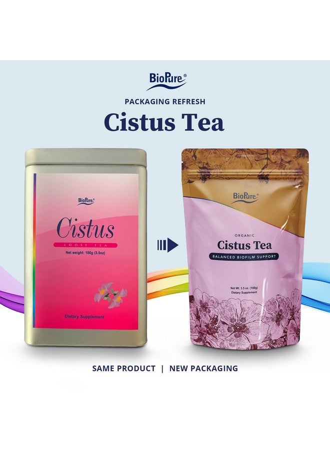 BioPure Cistus Loose Tea - Wildcrafted Cistus Incanus & Cistus Albidus Rich in Antioxidants, Polyphenols & Bioflavonoids great for Immune Function, the Gut, and Overall Wellness - 3.5oz - Image 5