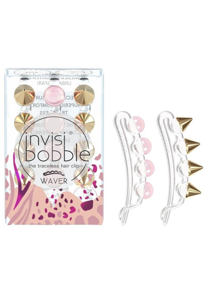 INVISIBOBBLE Waver The Traceless Hair Clip - Wildlife Nightlife, 3pcs