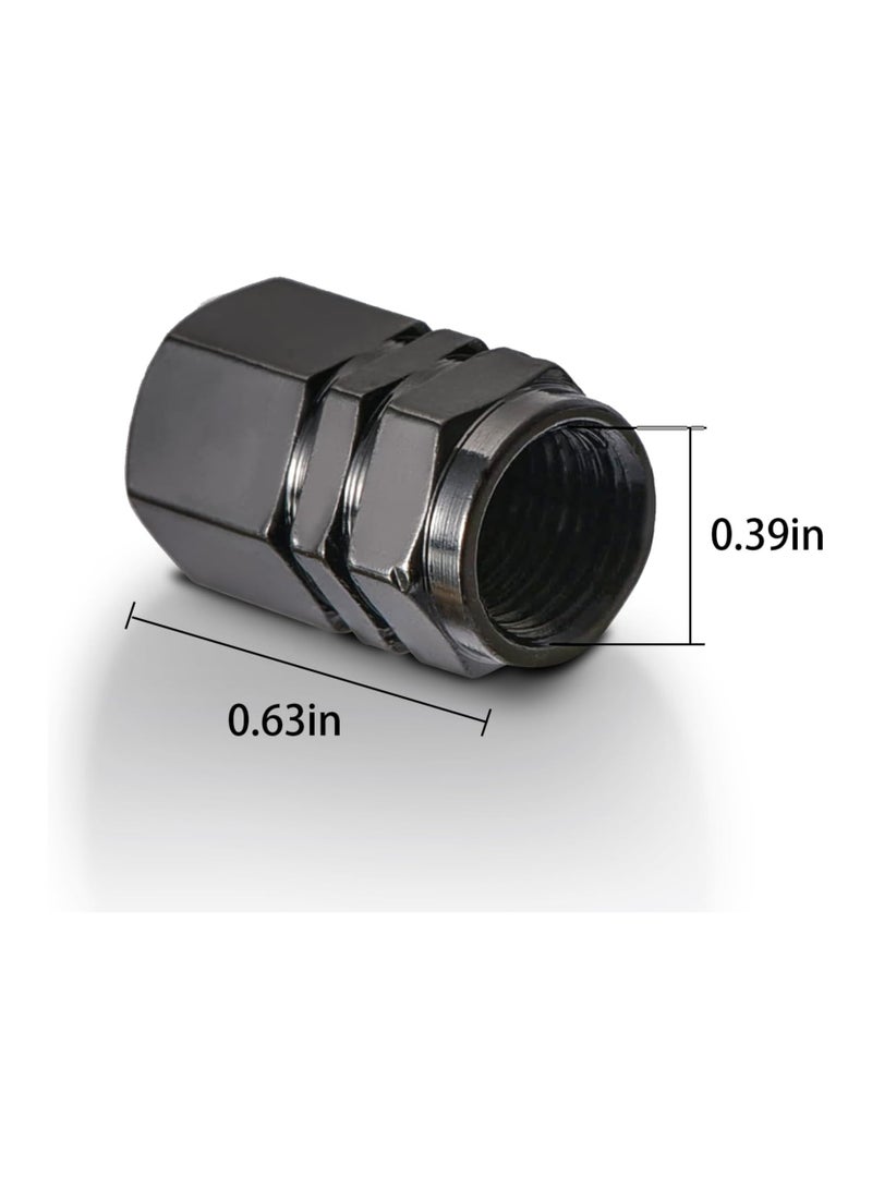 Generic 4 Pcs Set Tire Valve Stem Cover Premium Corrosion Resistant Aluminium Alloy Cap  - Image 3