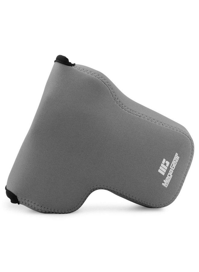 MegaGear حافظة كاميرا نيونبرين خفيفة للغاية Mg1918 متوافقة مع فوجي فيلم Xt4 Xt5 (Xf1680Mm) جلد PU رمادي - Image 4