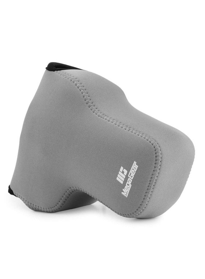 MegaGear حافظة كاميرا نيونبرين خفيفة للغاية Mg1918 متوافقة مع فوجي فيلم Xt4 Xt5 (Xf1680Mm) جلد PU رمادي - Image 2