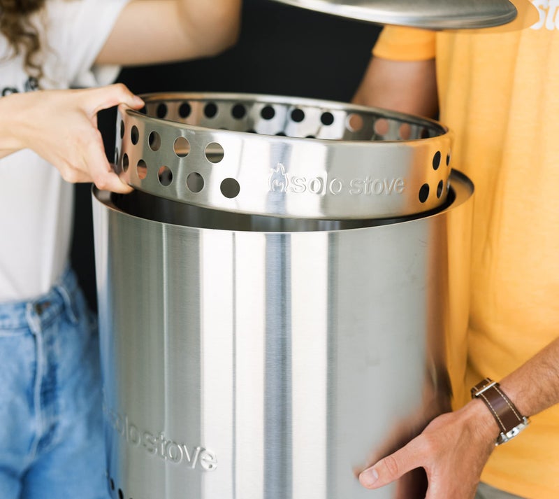 Solo Stove Bonfire Stand - Durable 304 Stainless Steel, Heat-Resistant, Portable Elevated Fire Pit Accessory for Safe Use on Decks and Camping - Ideal for Smokeless Fire Pits and Outdoor Fireplaces - Image 5