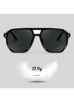 FEISEDY Retro Avaitor Sunglasses Women Men Vintage Square 70S Plastic Frame Pilot Sun Glasses B9144  - Image 3