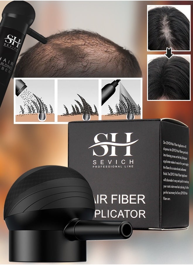 Sevich - Hair Fiber Spray Applicator Spray Residual Fibers In Desired Areas Deep Through The Scalp Fibers Fix Bottle Suit For Hair Building Fibers Pumping For Men & Women Single Piece Set - Image 1