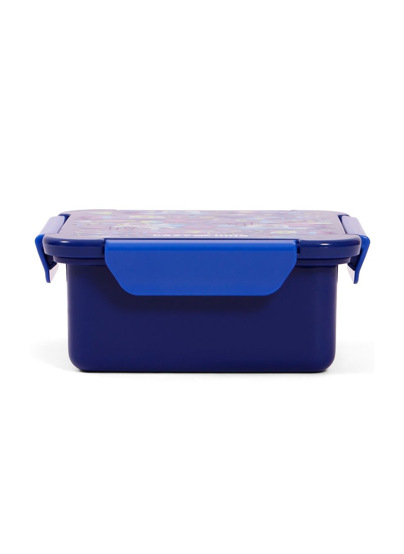 Eazy Kids - Eazy Kids Lunch Box Set and Tritan Water Bottle w/ Carry handle Astronauts-Blue 420ml - Image 1