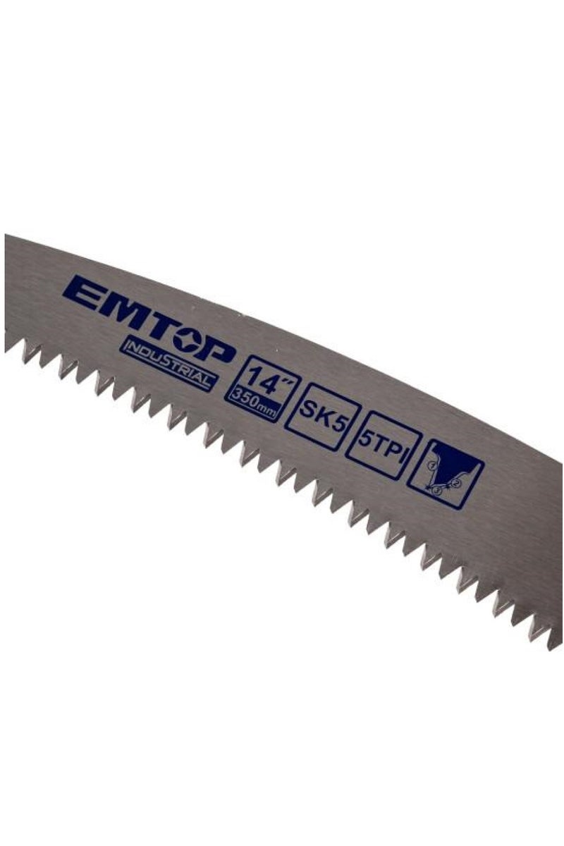 EMTOP Extendable Palm Tree Pruning Saw - 2.8m Length with Telescopic Handle | Ideal for Precisely and Safely Trimming Trees and High Branches - Image 4