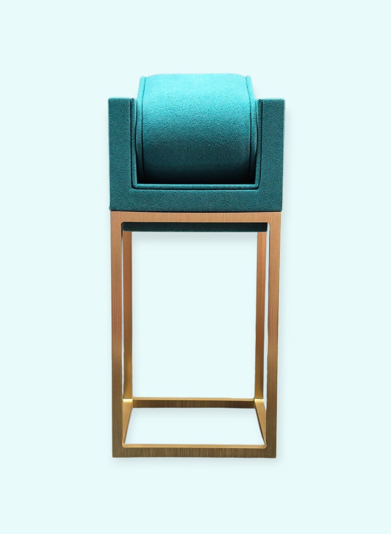Al Seraj Luxury Large Watch Display Stand with Metal Base | Premium Microfiber Watch Holder with Removable Cushion | Elegant Watch Organizer for Jewelry Display, Retail Showcase & Gift Use - Image 1