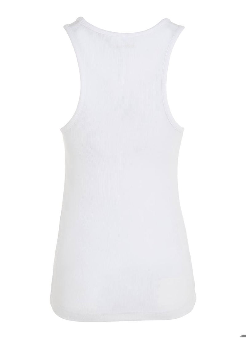 Women's Skinny Ribbed Tank Top - Modal, White - pzsku/Z3B399496FE56E9DBBDCCZ/45/_/1736409815/e7285383-0a58-4915-a61e-4b337a53d2a3