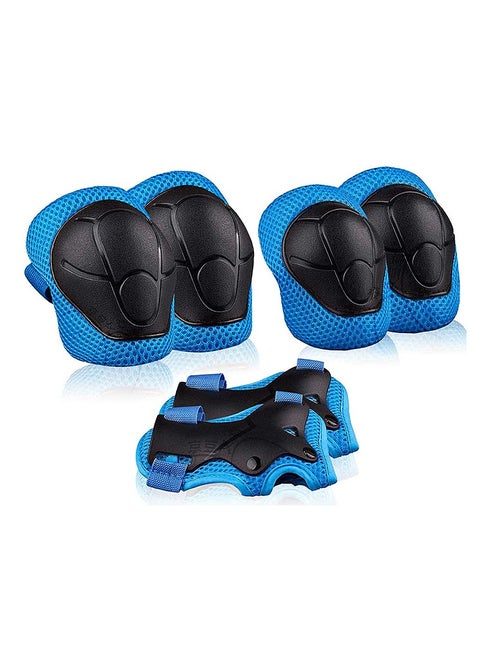 Knee and elbow pads for children and adolescents, protective gear sets with wrist pads for cycling, ice skating, ice skating, inline skating, skiing, skating, horseback riding, sports