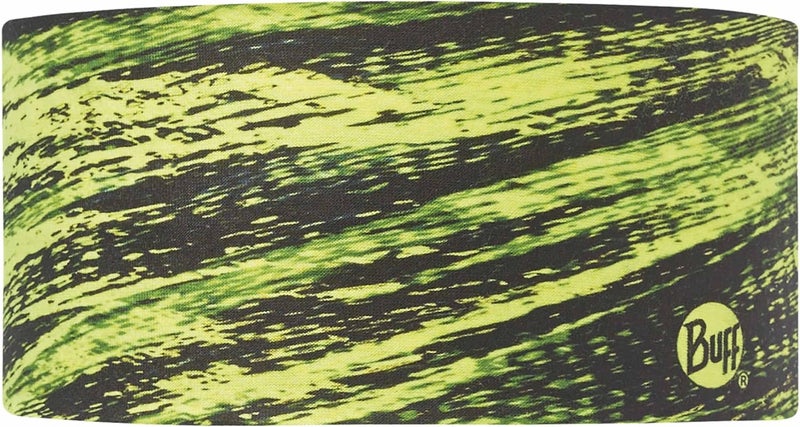 Buff Fract Headband - Yellow/Black/Green, One Size