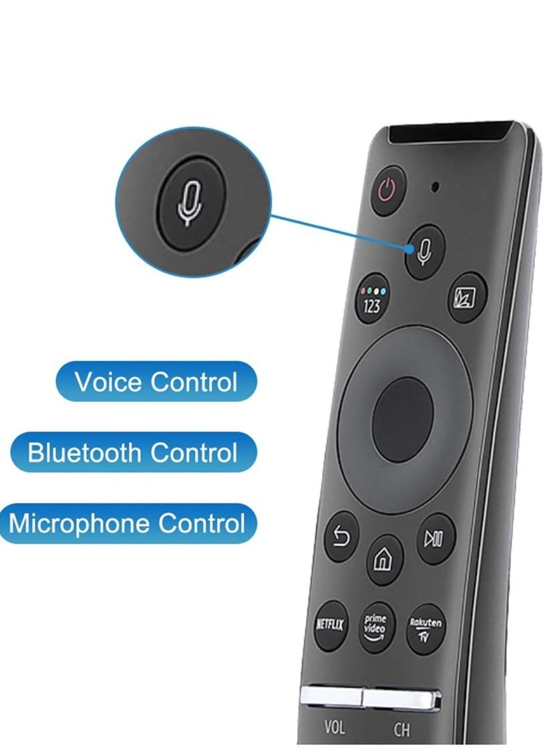 ELTRAZONE Replacement Bluetooth Voice Mic Remote Control for Samsung Smart TV BN59-01312A – Compatible with Samsung 4K, 8K UHD, Curved TVs, LED LCD, QLED Models (32"-60" Inch) - Image 3