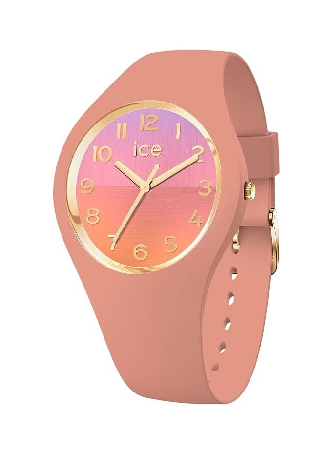 أيس وتش ice watch ice horizon Clay - Women wristwatch with silicon strap - 021355 (Small)