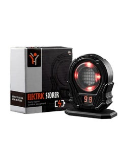 Portable Laser Trainer Target, Shooting And Laser Training Target, Infrared Induction Electronic Scoring Laser Target Equipment, Sensitive Shooting Practice Device With Sound Effects, (Black, 1pc)