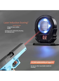 AROAQ Portable Laser Trainer Target, Shooting And Laser Training Target, Infrared Induction Electronic Scoring Laser Target Equipment, Sensitive Shooting Practice Device With Sound Effects, (Black, 1pc)  - Image 4