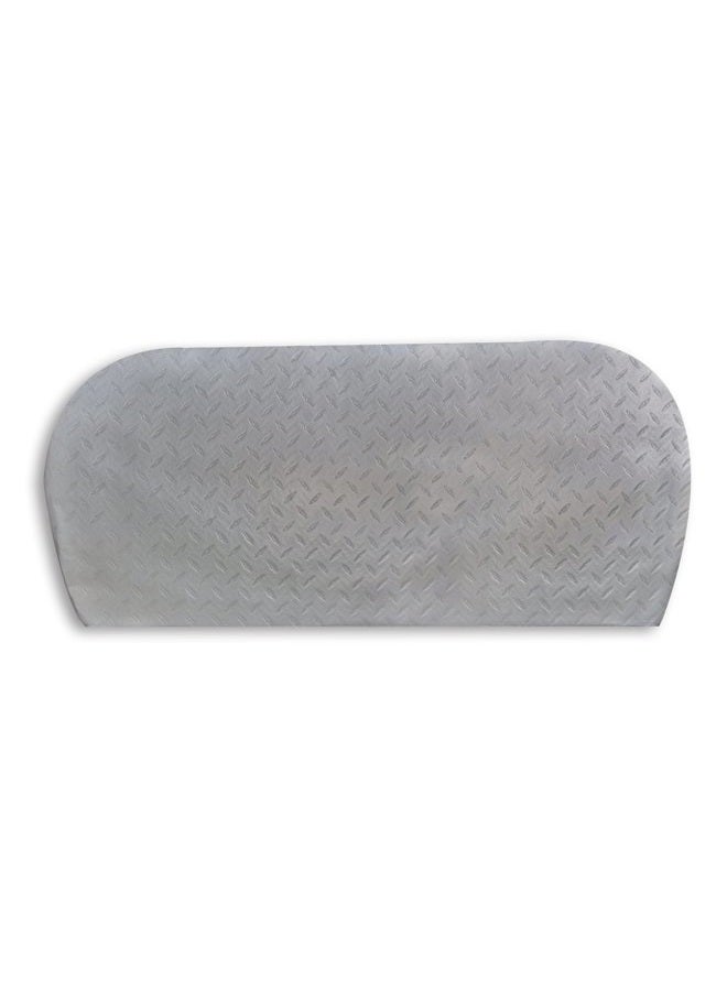 3723 Silver Multi Axle Double Diamond Plated Steel Vinyl Tyre Gard Wheel Cover (Fits 27"-29")