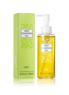 DHC DHC Deep Cleansing Oil Medium, Facial Cleansing Oil, Makeup Remover, Cleanses without Clogging Pores, Residue-Free, Fragrance and Colorant Free, All Skin Types, 4.1 fl. oz.  - Image 2